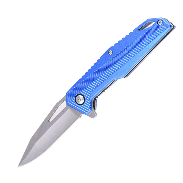 Складной карманный нож OEM 3Cr13 Лезвие Анодированная алюминиевая ручка XW-1001