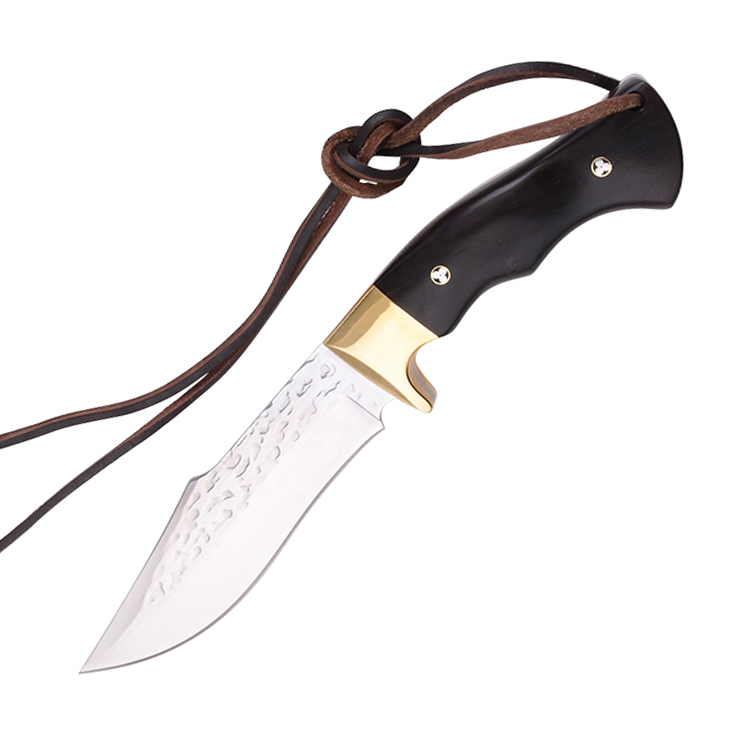 OEM Fixed Hunting Knife 3Cr13 Blade Ebony Handle SY-BX
