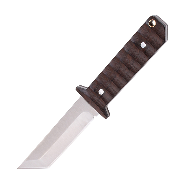 OEM Fixed Hunting Knife 3Cr13 Blade Ebony Handle SY-GWS