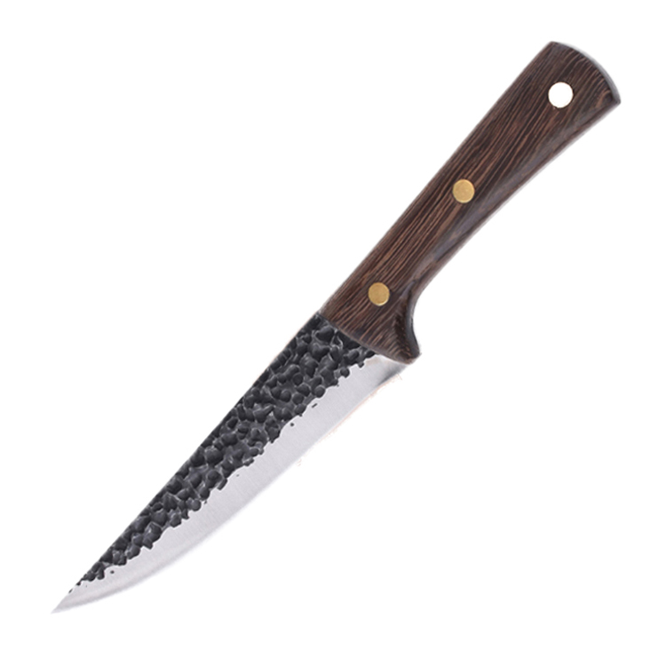 Нож мясника с фиксированным лезвием 3Cr13 OEM с деревянной ручкой HH-7203