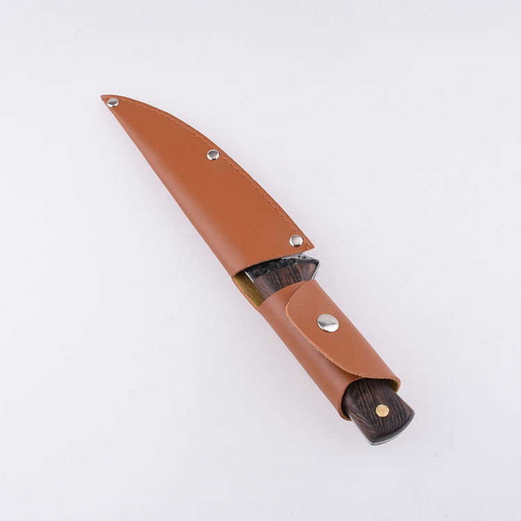 OEM Fixed Butcher Knife 3Cr13 Blade Wood Handle HH-5992