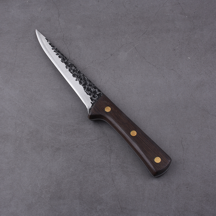 OEM Fixed Butcher Knife 3Cr13 Blade Wood Handle HH-5375 03