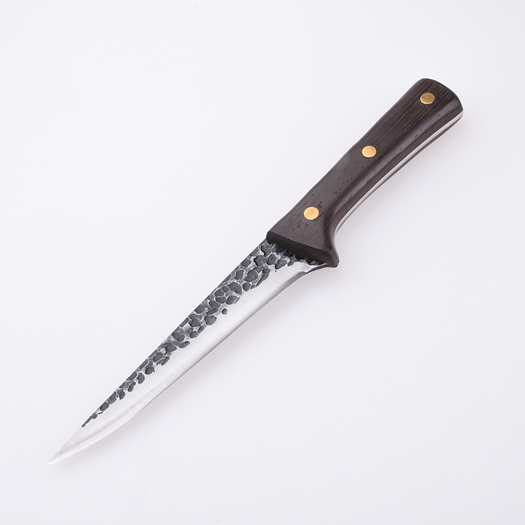 Нож мясника с фиксированным лезвием 3Cr13 OEM с деревянной ручкой HH-5375