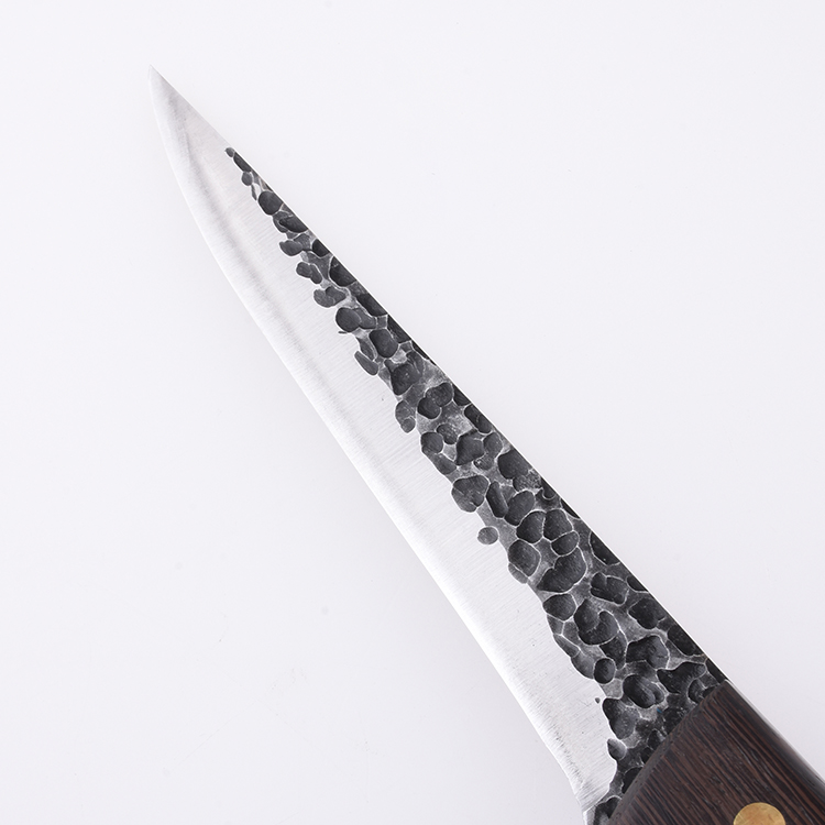OEM фиксированный нож для разделки мяса, лезвие 3Cr13, деревянная ручка HH-5375 10