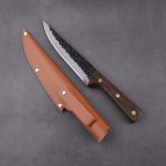 OEM Fixed Butcher Knife 3Cr13 Blade Wood Handle HH-7203