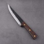 Couteau de boucher fixe OEM, lame 3Cr13, manche en bois HH-7203 03