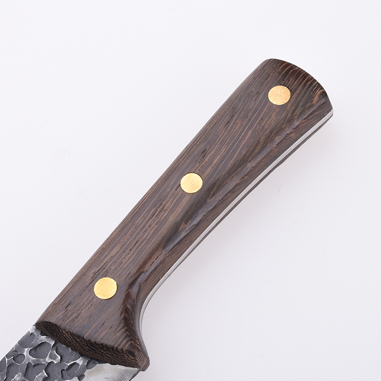 Cuchillo de carnicero fijo OEM Hoja 3Cr13 Mango de madera HH-7203