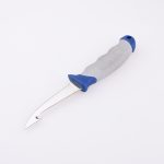 Pisau Pancing Tetap OEM 3Cr13 Pisau TPR + Pegangan PP ZY-FK180