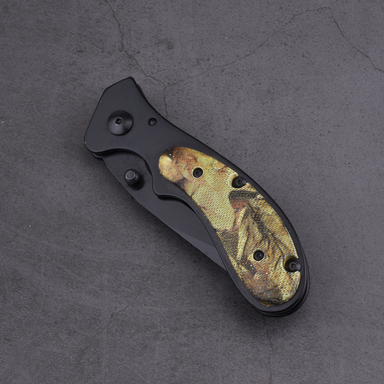 Coltello tascabile pieghevole OEM 3Cr13 lama Manico in alluminio anodizzato XW-1020