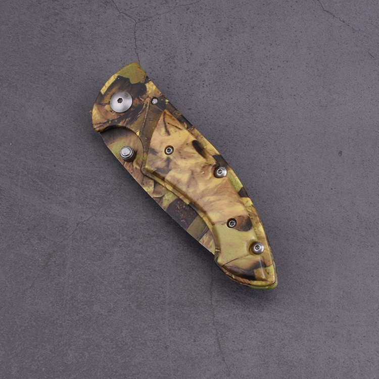 OEM Folding Pocket Knife 3Cr13 Blade Anodized aluminum Handle XW-1023 05