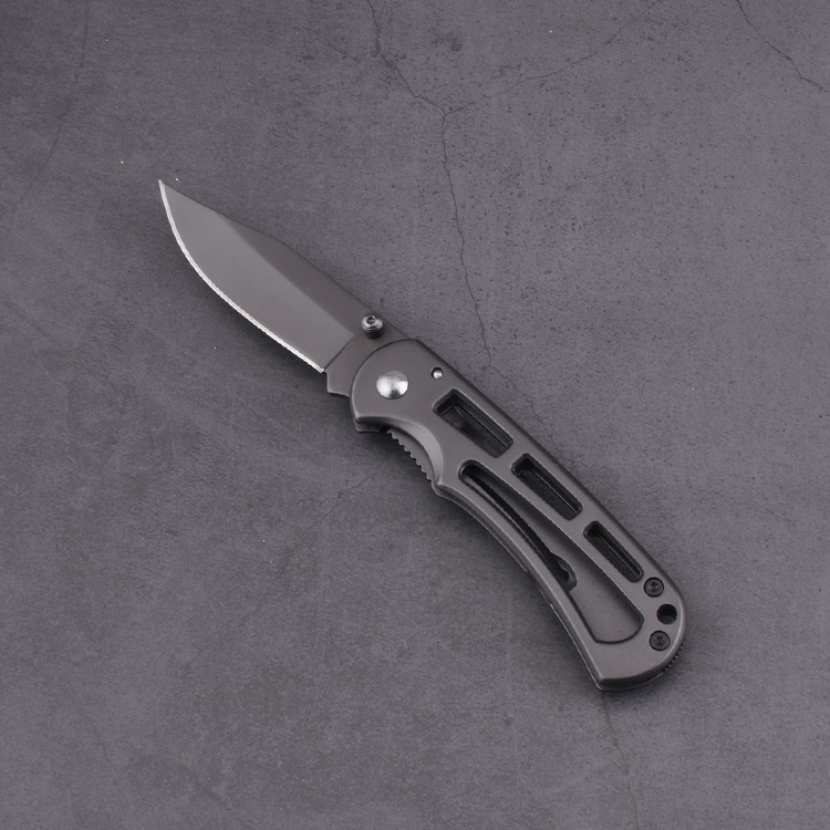 OEM Folding Pocket Knife 3Cr13 Blade Anodized aluminum Handle XW-1024 01