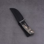 Pisau Berburu Tetap OEM 3Cr13 Gagang Kayu Warna Pisau JM-1029 02