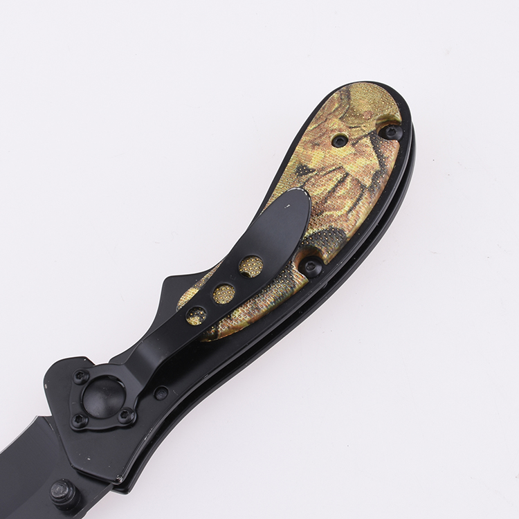 Coltello tascabile pieghevole OEM Lama 3Cr13 Manico in alluminio anodizzato XW-1020 06