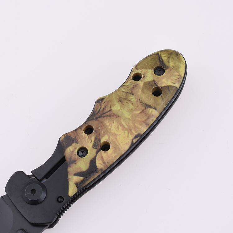 OEM Folding Pocket Knife 3Cr13 Blade Anodized aluminum Handle XW-1021 07