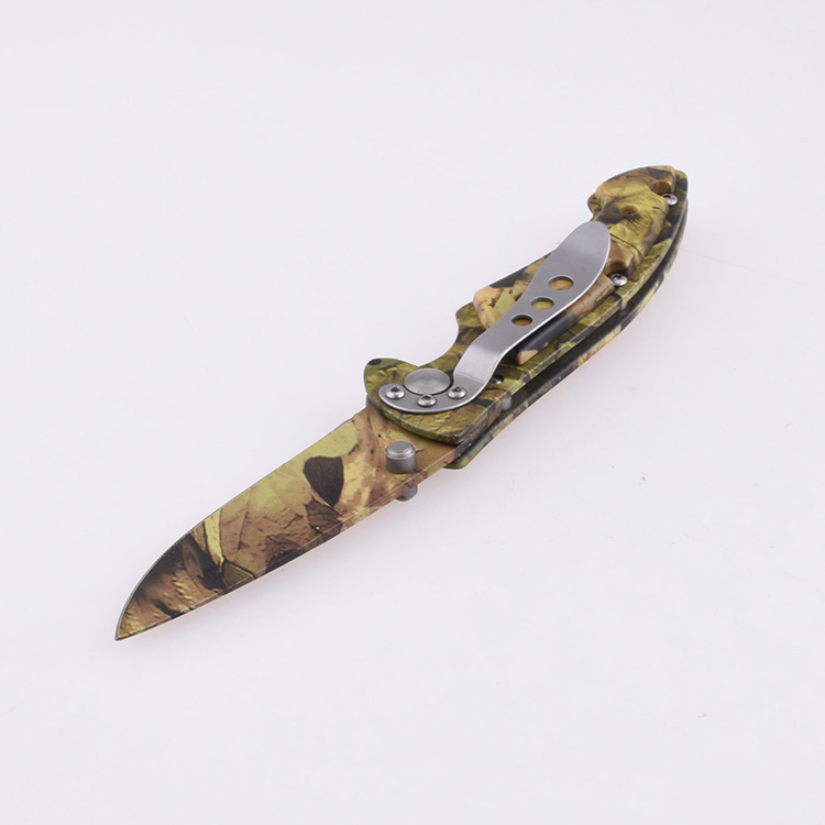 OEM Folding Pocket Knife 3Cr13 Blade Anodized aluminum Handle XW-1023 06