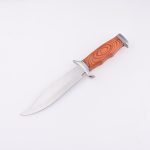 OEM-Feststehendes Jagdmesser mit 3Cr13-Klinge und Holzgriff JM-1027