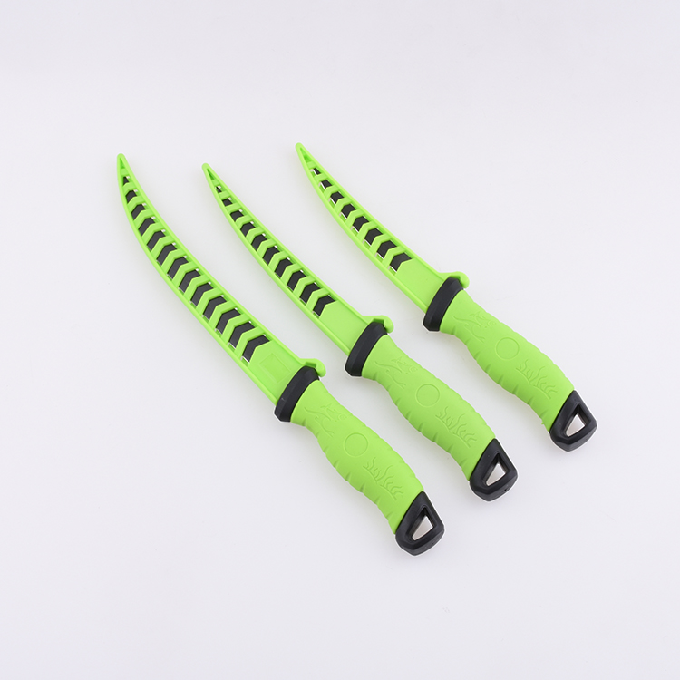 Coltello da pesca fisso OEM 3Cr13 lama PP + manico TPR FX-FK106