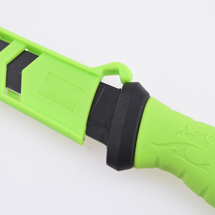 OEM Fixed Fishing Knife 3Cr13 Blade PP + TPR Handle FX-KF109 04
