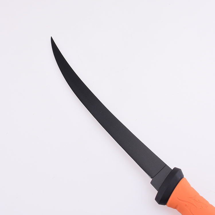 OEM Fixed Fishing Knife 3Cr13 Blade PP + TPR Handle FX-FK006 03