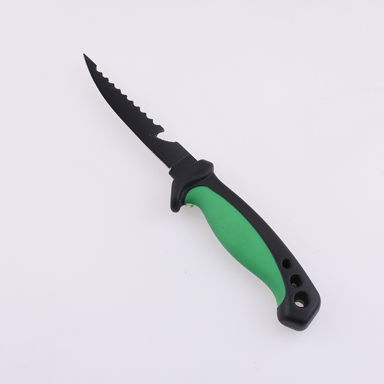 OEM Fixed Fishing Knife 3Cr13 Blade PP + TPR Handle FX-FK101 04