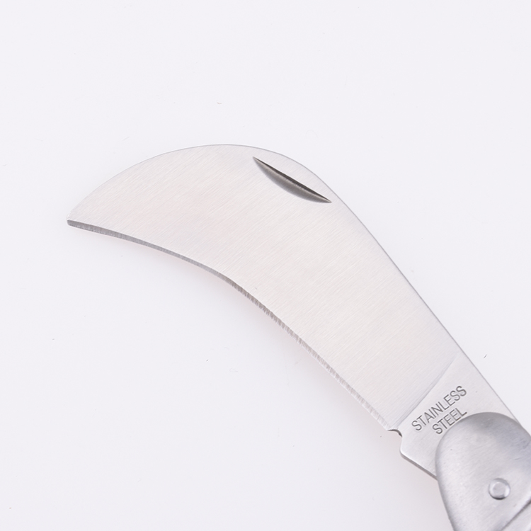 OEM folding knife 2Cr13 blade wood handle electrician knife usage work tool usage SS-0828 07