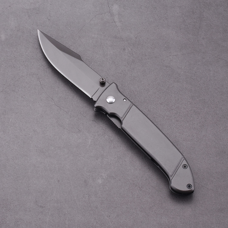 OEM 접이식 포켓 나이프 3Cr13 블레이드 양극 처리된 알루미늄 핸들 XW-1012