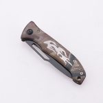 OEM Folding Pocket Knife 3Cr13 Blade Anodized aluminum printing coloring Handle XW-1016 03