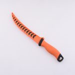 OEM 고정 낚시 나이프 3Cr13 블레이드 PP + TPR 핸들 FX-FK009