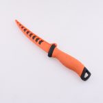 Faca de pesca fixa OEM 3Cr13 lâmina PP + cabo TPR FX-FK006