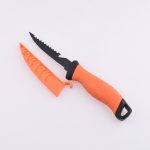 Cuchillo de pesca fijo OEM Hoja 3Cr13 PP + Mango TPR FX-FK005
