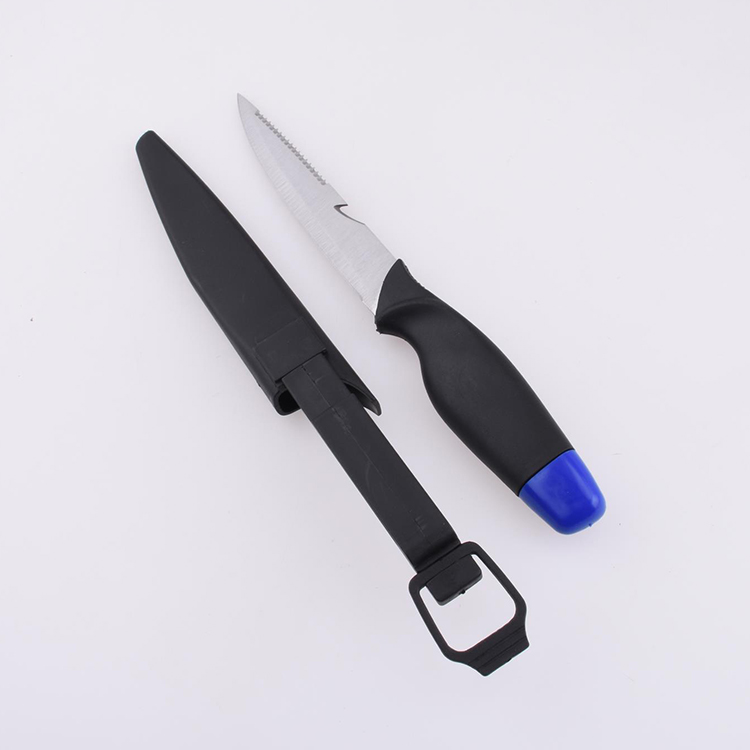 Coltello da pesca fisso OEM 3Cr13 lama manico in PP FX-FK010