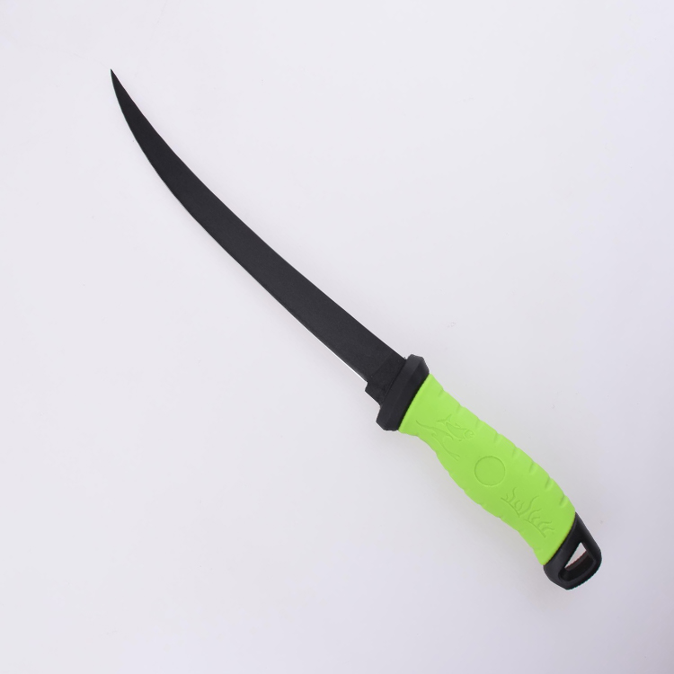 Coltello da pesca fisso OEM 3Cr13 lama PP + manico TPR FX-KF109