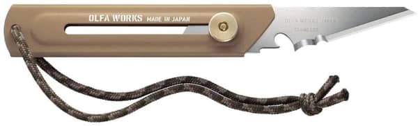 A pioneer of utility knives goes outdoors! Pay attention to “OLFA WORKS” developed by Olfa around the world, Shieldon