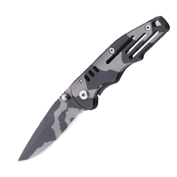 OEM Folding Pocket Knife 3Cr13 Blade Anodized aluminum Handle XW-1011