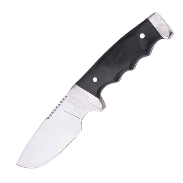 OEM Fixed Hunting Knife 3Cr13 Blade Color wood Handle JM-1028