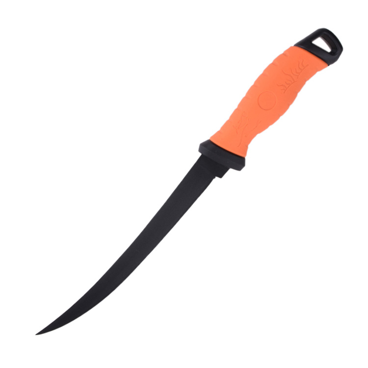 OEM Fixed Fishing Knife 3Cr13 Blade PP + TPR Handle FX-FK009