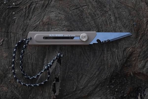 Introducing the charm of Olfa Works’ replaceable blade type outdoor cutter!, Shieldon