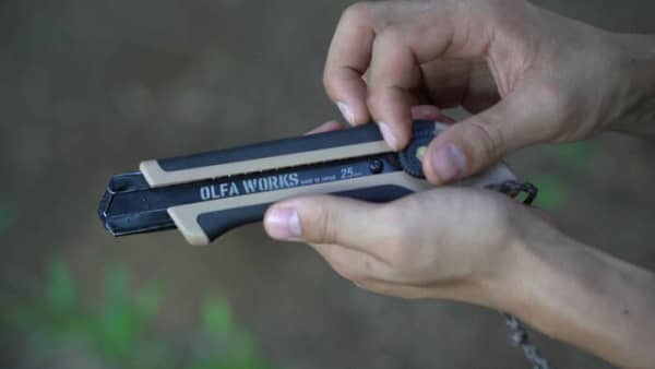 Introducing the charm of Olfa Works’ replaceable blade type outdoor cutter!, Shieldon