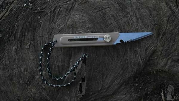 Introducing the charm of Olfa Works’ replaceable blade type outdoor cutter!, Shieldon