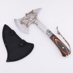 Wholesale ax wooden handle custom blade shape outdoor use HH-A005