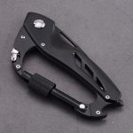 OEM carabiner multi purposes climbing tool custom blade aluminum screwdrivers JLD-20801