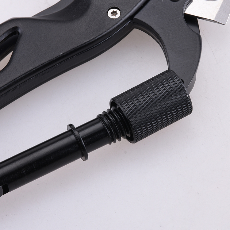 Mosquetão OEM ferramenta de escalada multiusos lâmina personalizada chaves de fenda de alumínio JLD-20801