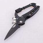 Mousqueton OEM, outil d'escalade polyvalent, lame personnalisée, tournevis en aluminium JLD-20801 09