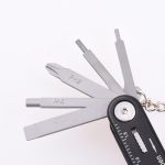 Ferramentas de reparo de bicicletas OEM multiusos de aço inoxidável EDC JQ-0001 02