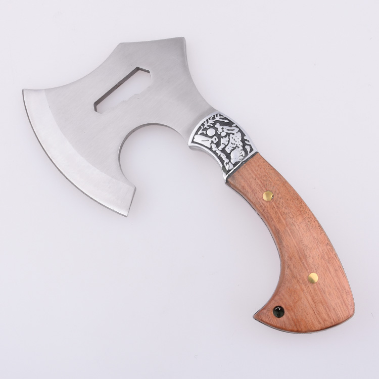 Wholesale multi-axes wooden handle stainless blade outdoor use HH-A004 06