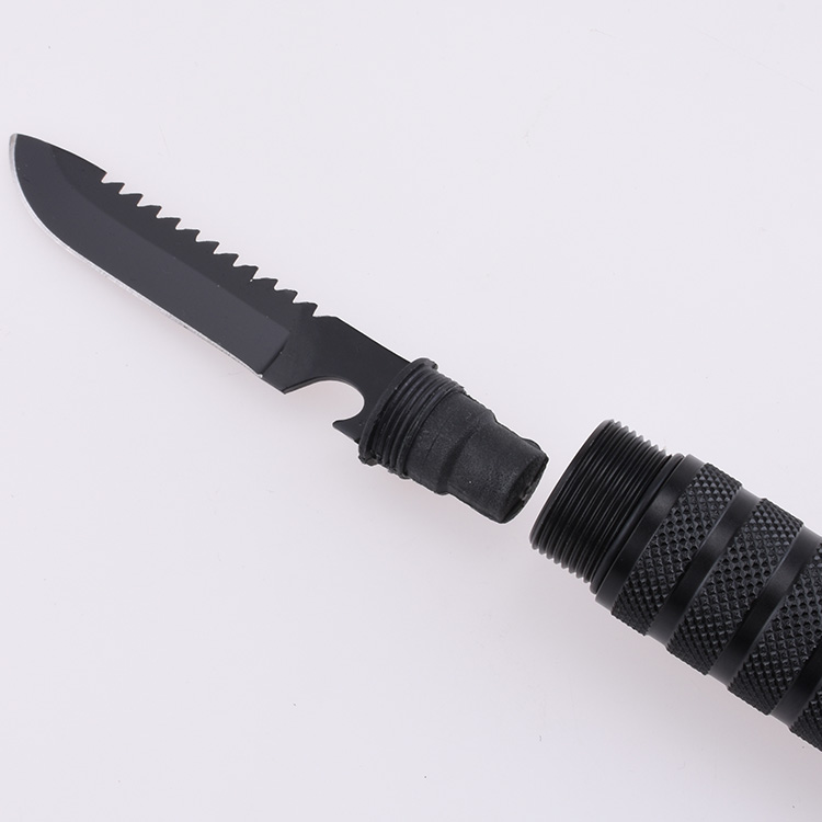 Wholesale multi-axes aluminium handle flint knife blade outdoor HH-A006 10