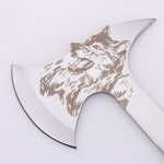 Wholesale ax wooden handle custom blade shape outdoor use HH-A005 08