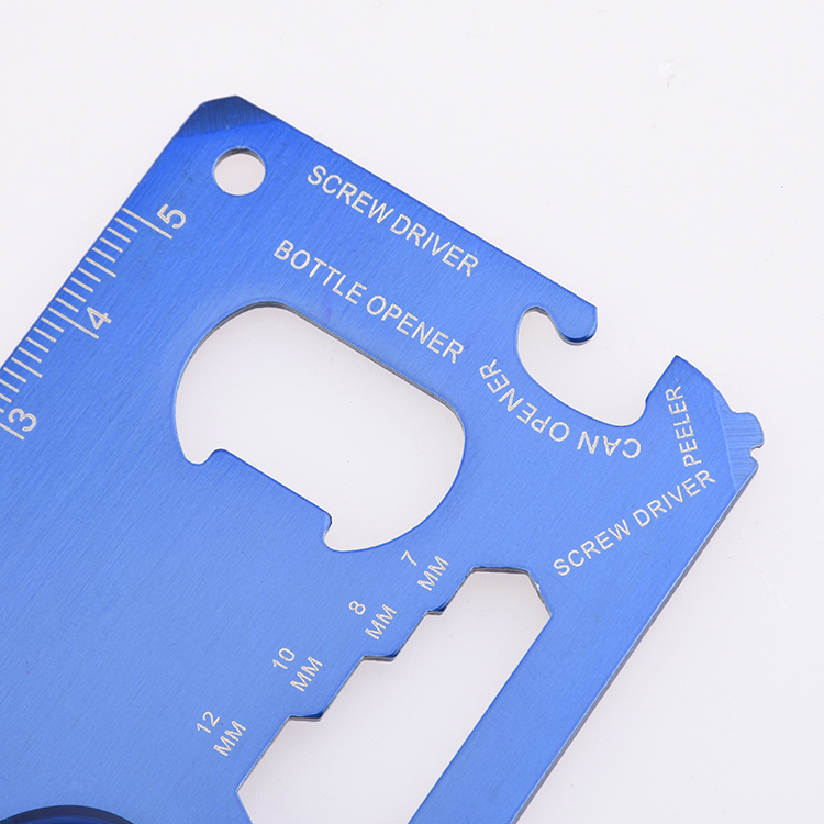 도매 EDC 10 다기능 카드 샤프 휴대용 매일 사용 YJ-2204