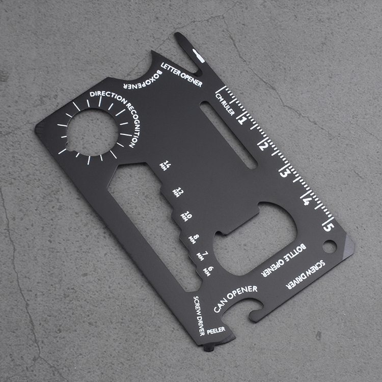 Wholesale EDC 11 multi functions card opener portable daily use YJ-2221 01