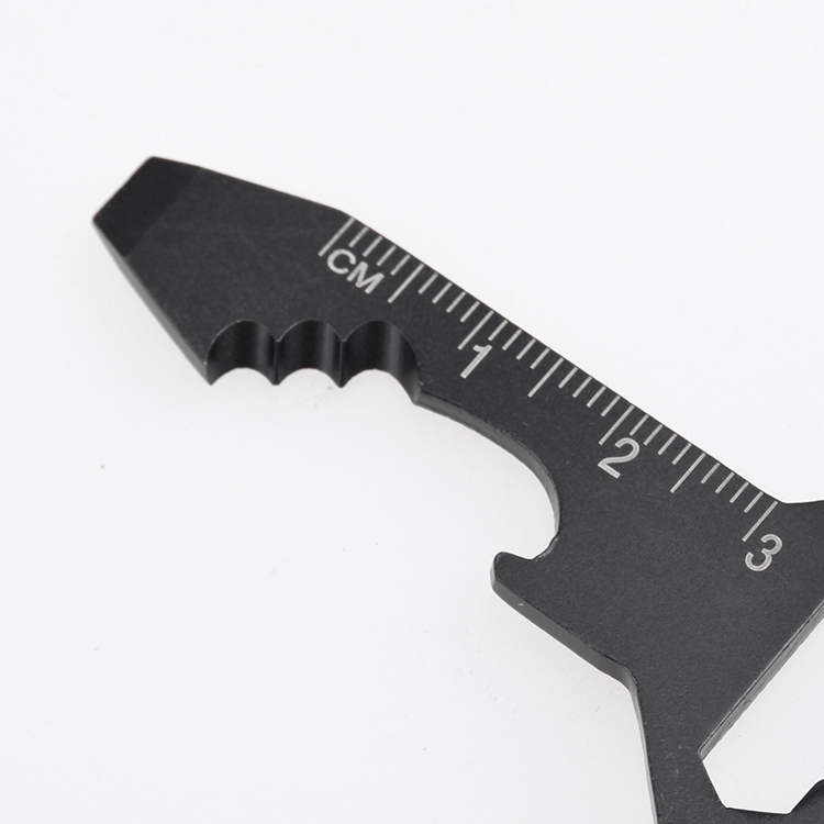 Commercio all'ingrosso EDC 6 multi funzioni uso quotidiano portatile tagliente chiave domestica YJ-2211